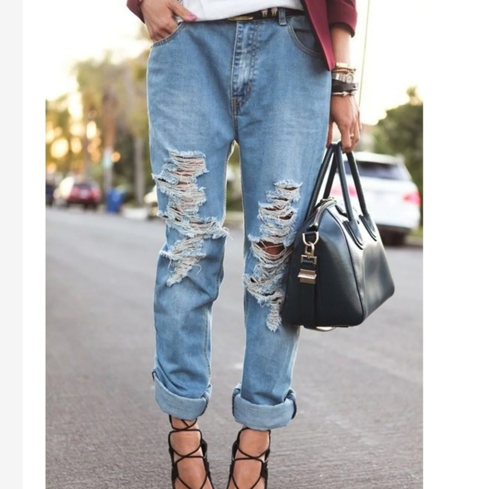 NWT| One Teaspoon Super Baggies Starstruck Denim Jeans